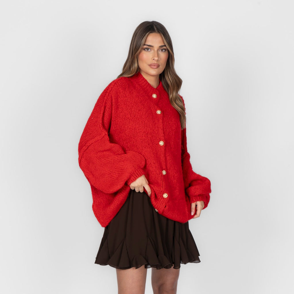 Oversized Cardigan "CozyGlam" - Lene & Roth