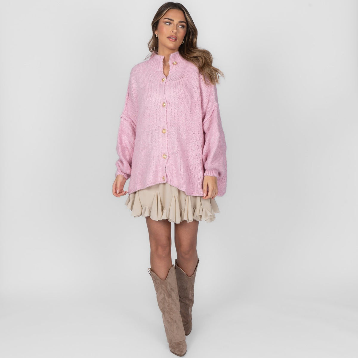 Oversized Cardigan "CozyGlam" - Lene & Roth