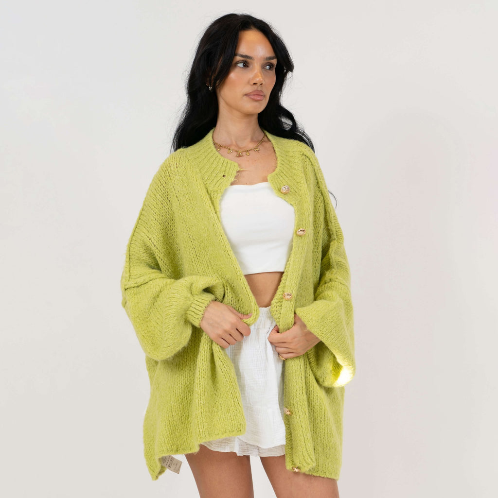 Oversized Cardigan "CozyGlam" - Lene & Roth