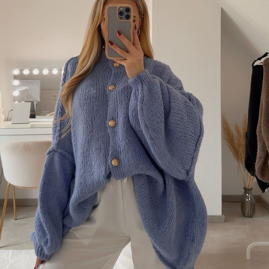 Oversized Cardigan "CozyGlam" - Lene & Roth