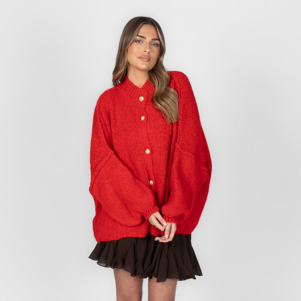 Oversized Cardigan "CozyGlam" - Lene & Roth