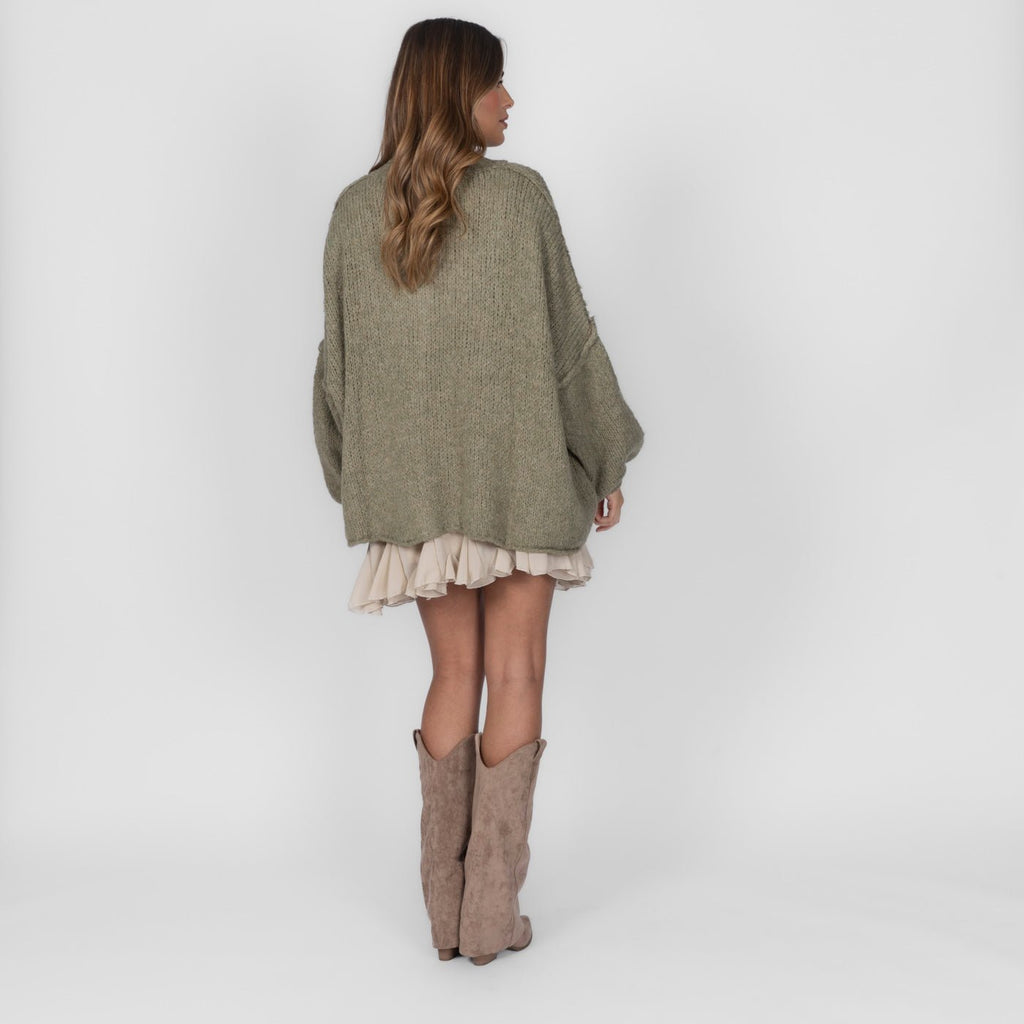 Oversized Cardigan "CozyGlam" - Lene & Roth