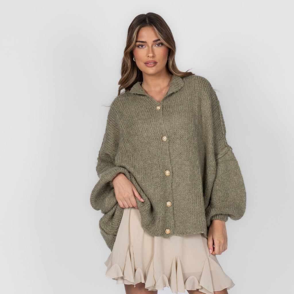 Oversized Cardigan "CozyGlam" - Lene & Roth