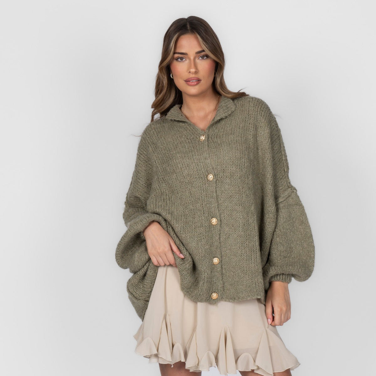 Oversized Cardigan "CozyGlam" - Lene & Roth