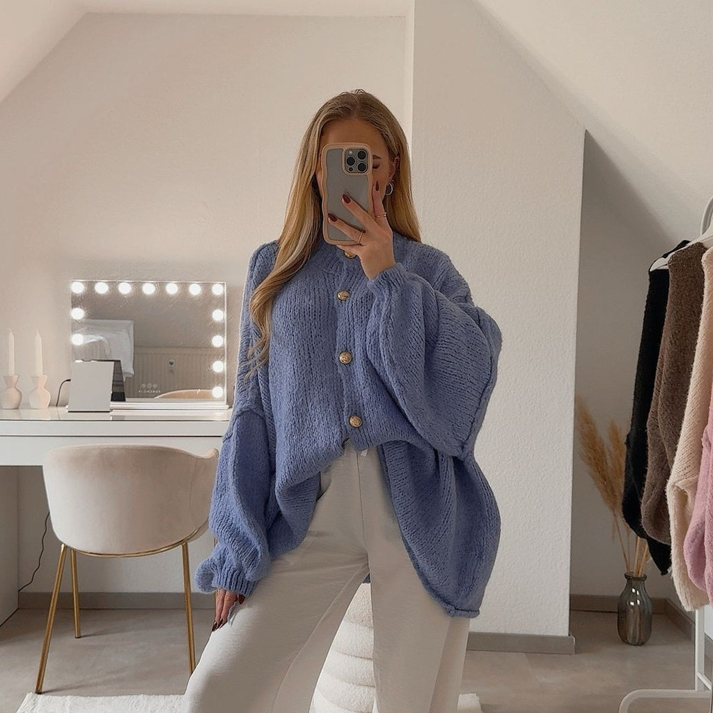 Oversized Cardigan "CozyGlam" - Lene & Roth