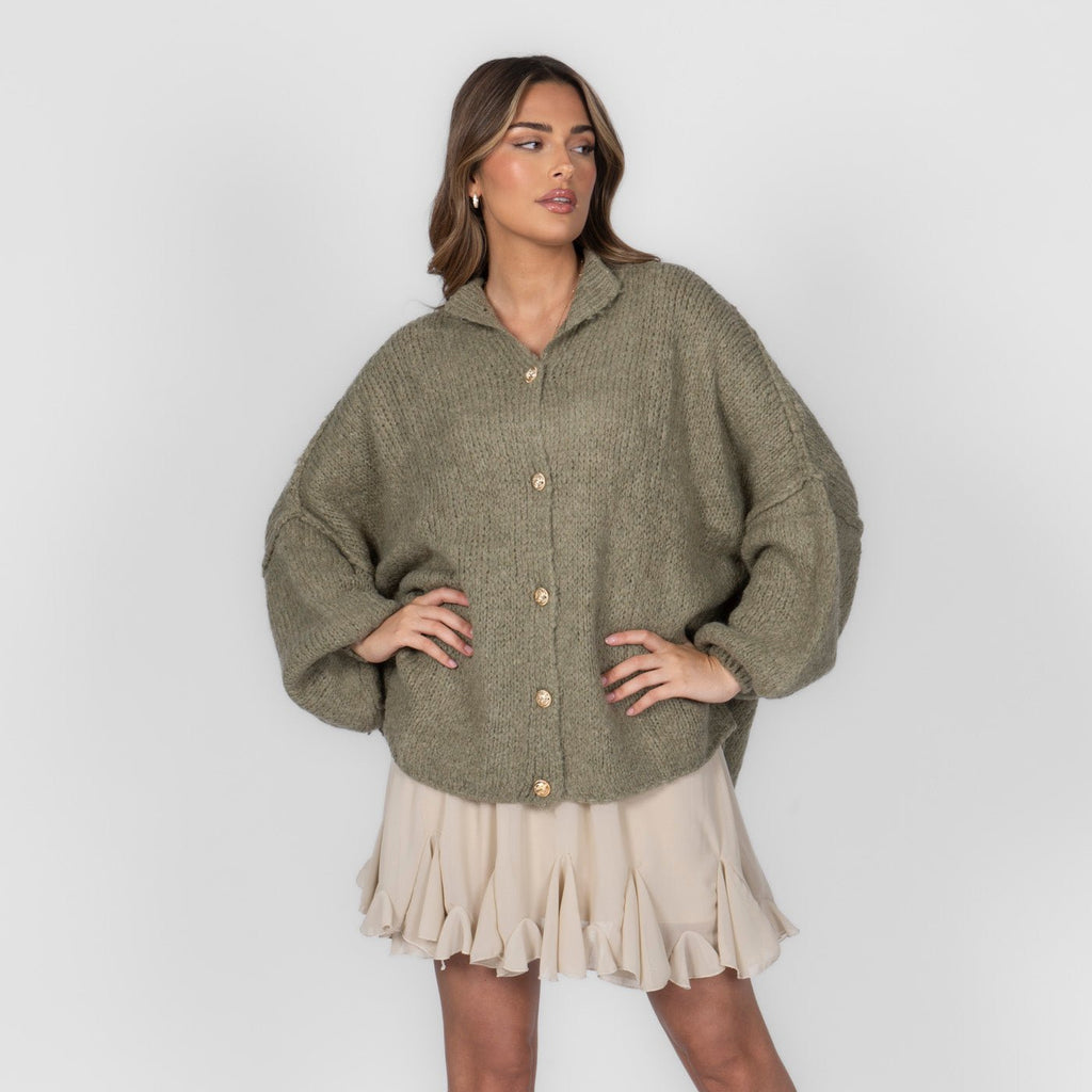Oversized Cardigan "CozyGlam" - Lene & Roth