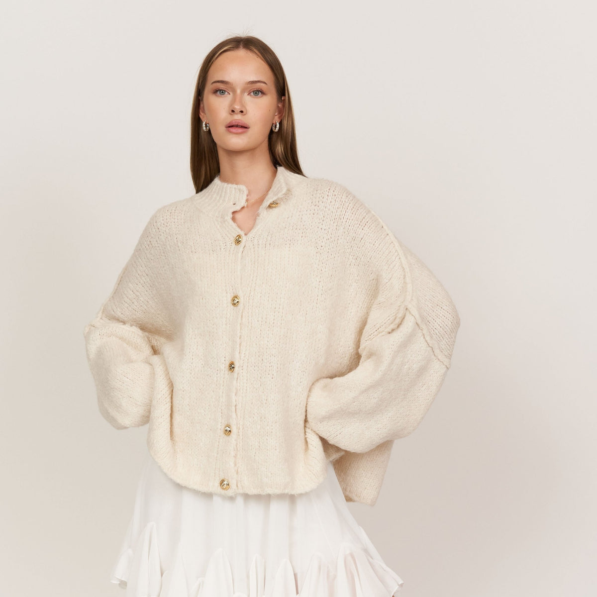 Oversized Cardigan "CozyGlam" - Lene & Roth