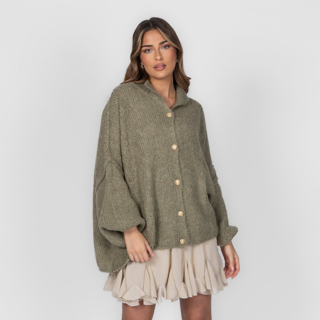 Oversized Cardigan "CozyGlam" - Lene & Roth