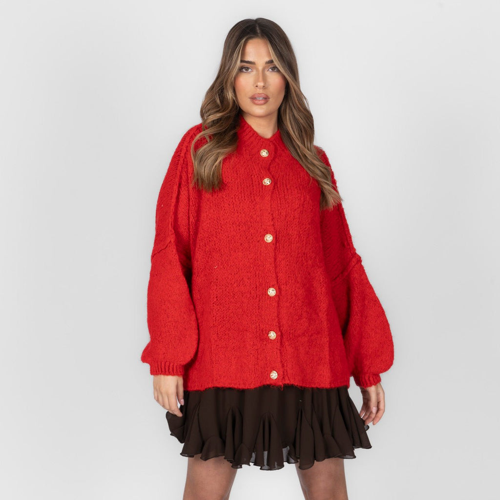Oversized Cardigan "CozyGlam" - Lene & Roth