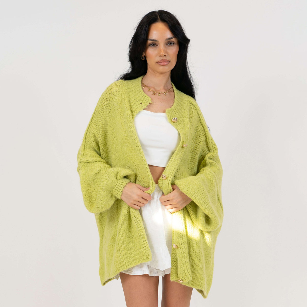 Oversized Cardigan "CozyGlam" - Lene & Roth