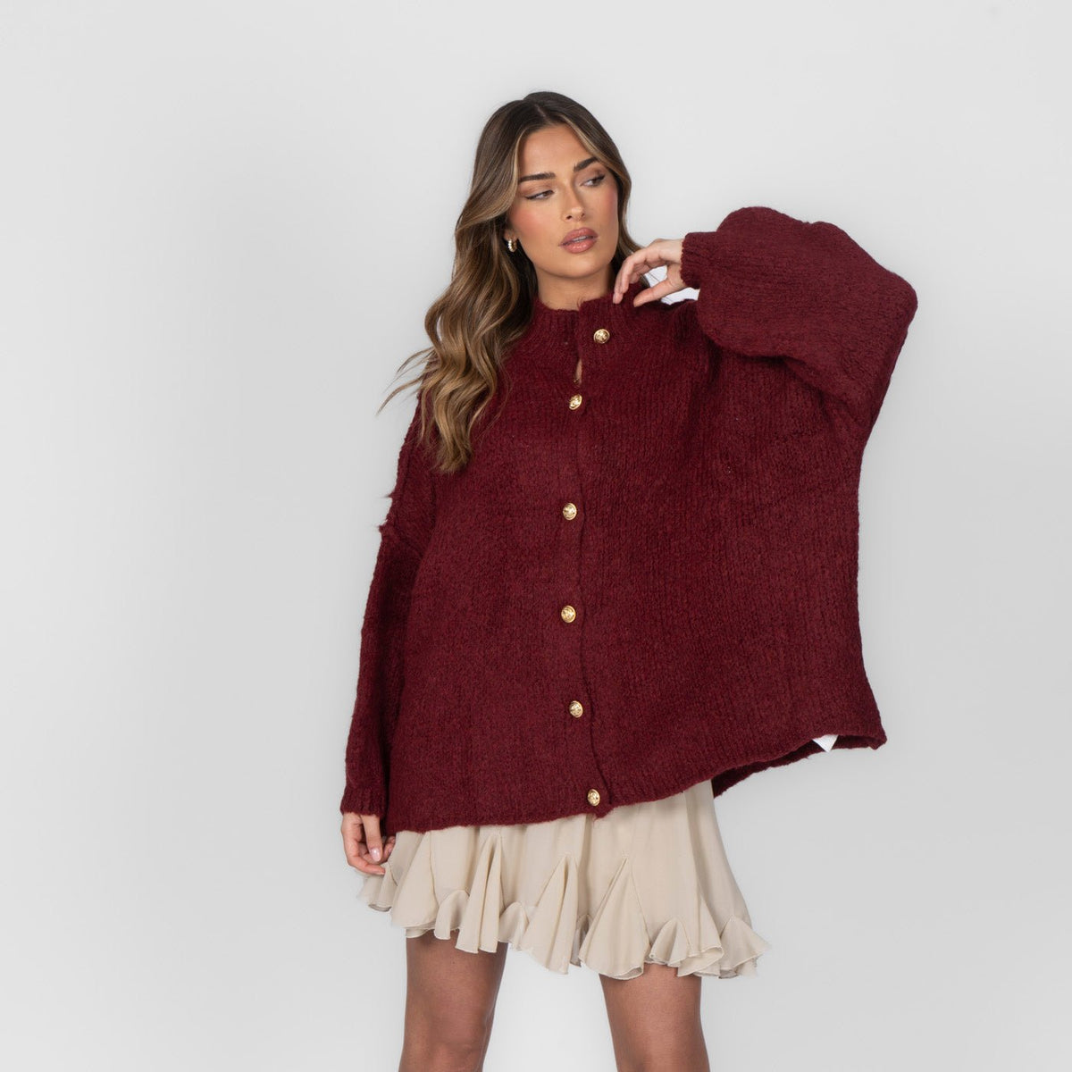 Oversized Cardigan "CozyGlam" - Lene & Roth