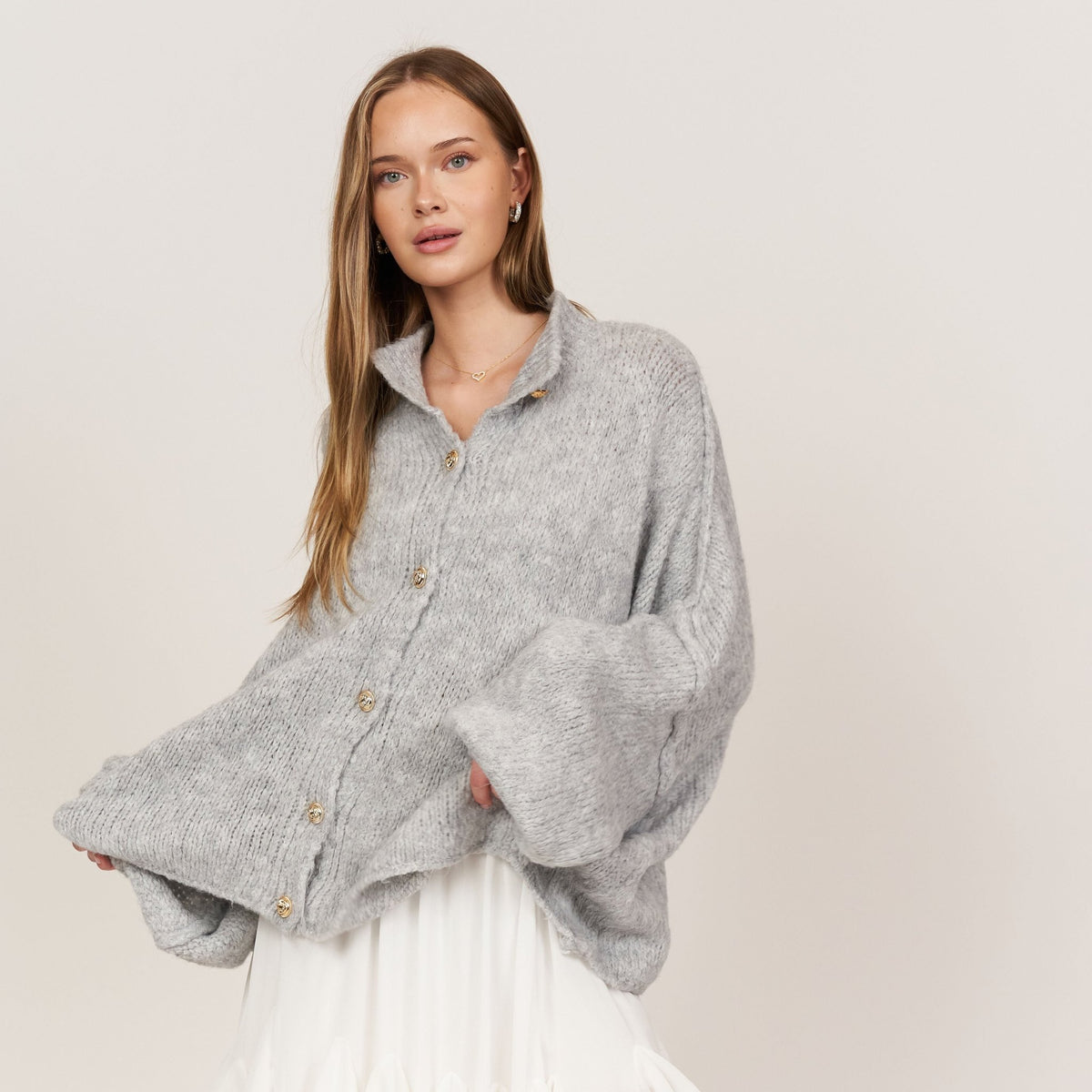 Oversized Cardigan "CozyGlam" - Lene & Roth