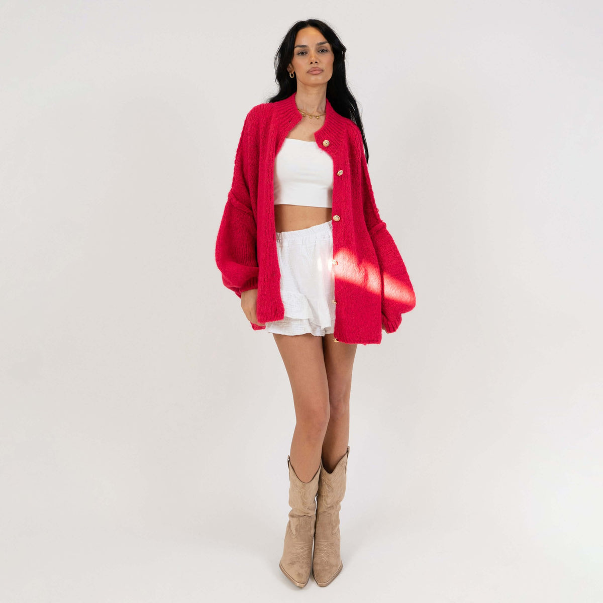 Oversized Cardigan "CozyGlam" - Lene & Roth