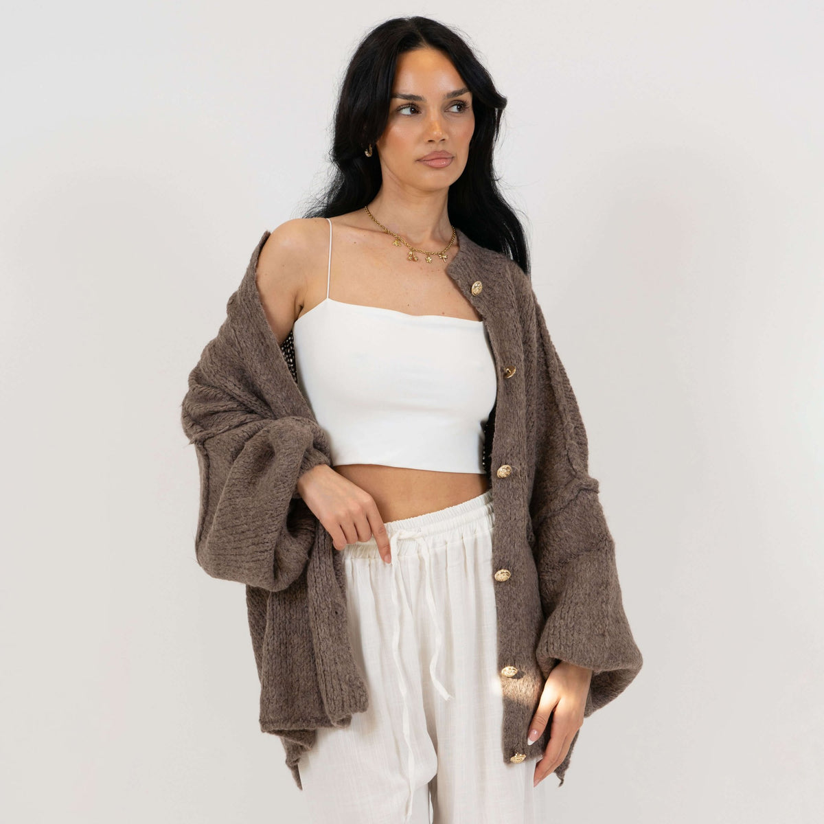 Oversized Cardigan "CozyGlam" - Lene & Roth