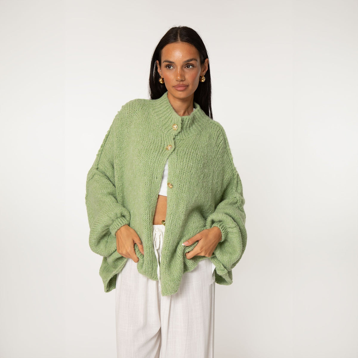 Oversized Cardigan "CozyGlam" - Lene & Roth
