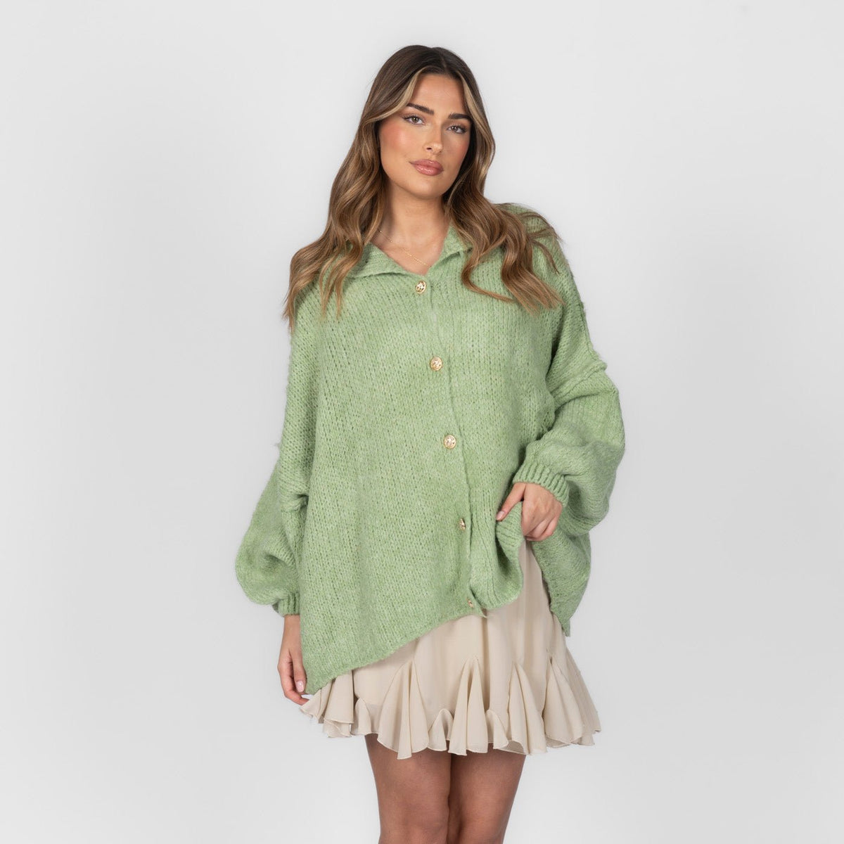 Oversized Cardigan "CozyGlam" - Lene & Roth
