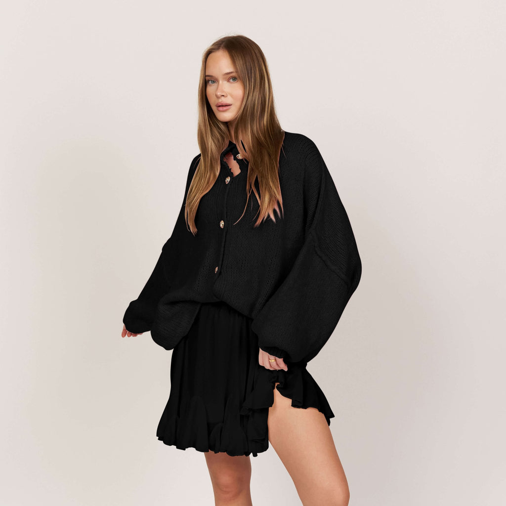 Oversized Cardigan "CozyGlam" - Lene & Roth