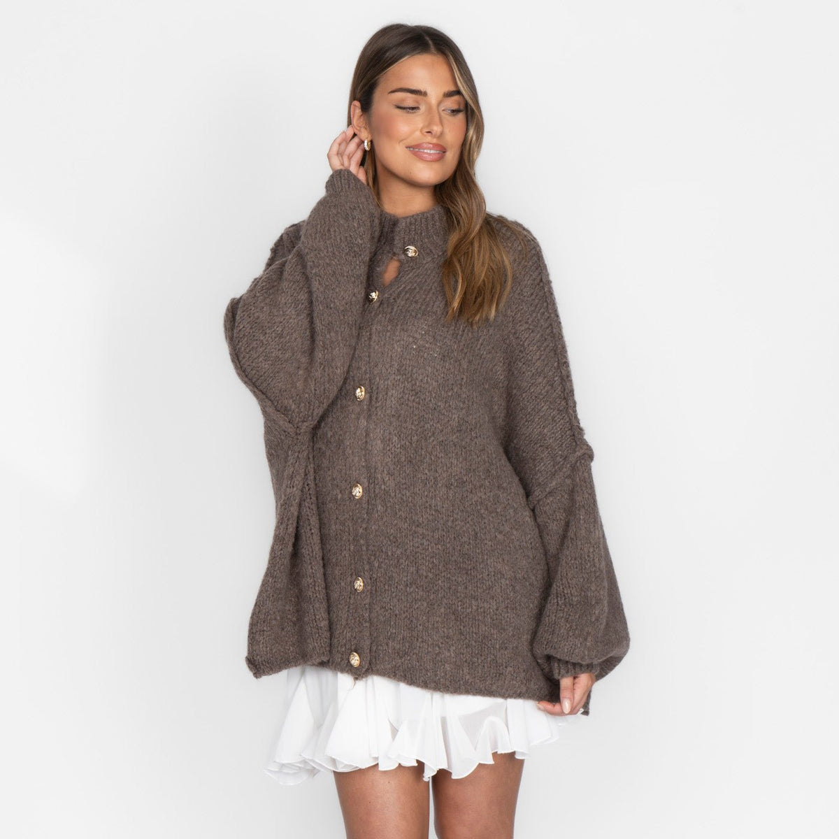 Oversized Cardigan "CozyGlam" - Lene & Roth
