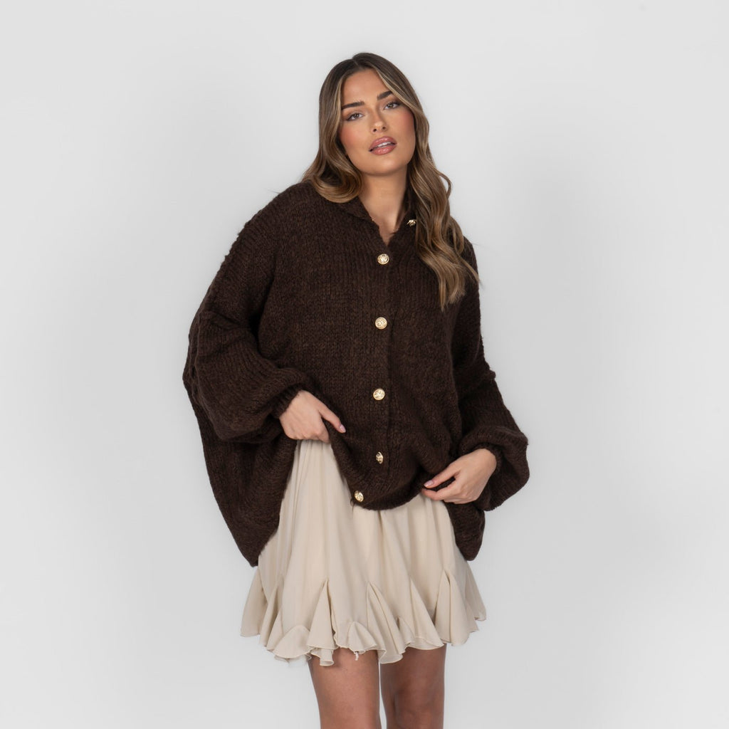 Oversized Cardigan "CozyGlam" - Lene & Roth
