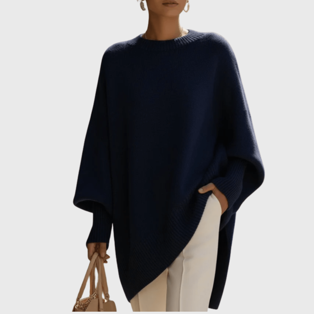 Rosalie | Oversize-Poncho-Pullover - Lene & Roth