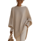 Rosalie | Oversize-Poncho-Pullover - Lene & Roth