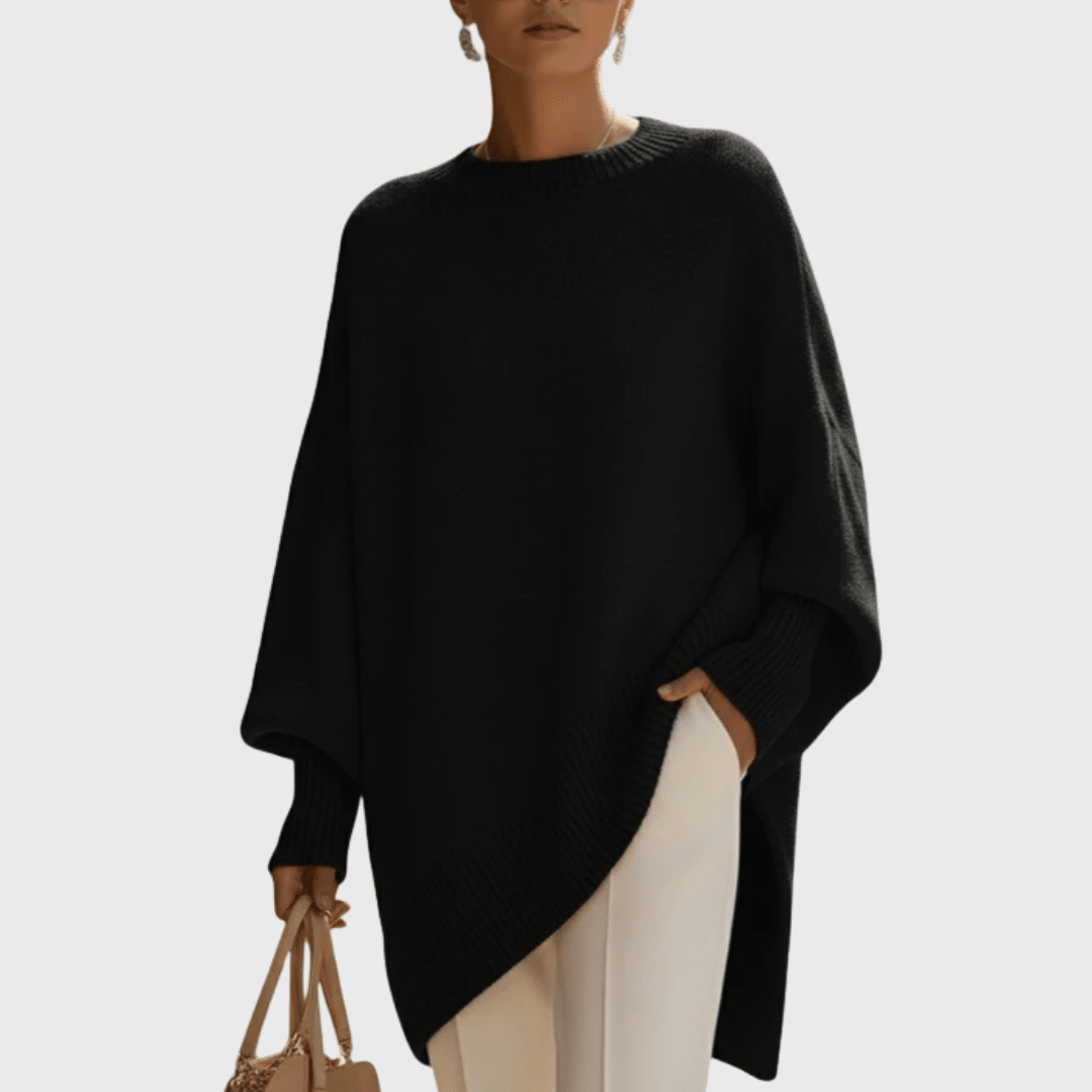 Rosalie | Oversize-Poncho-Pullover - Lene & Roth