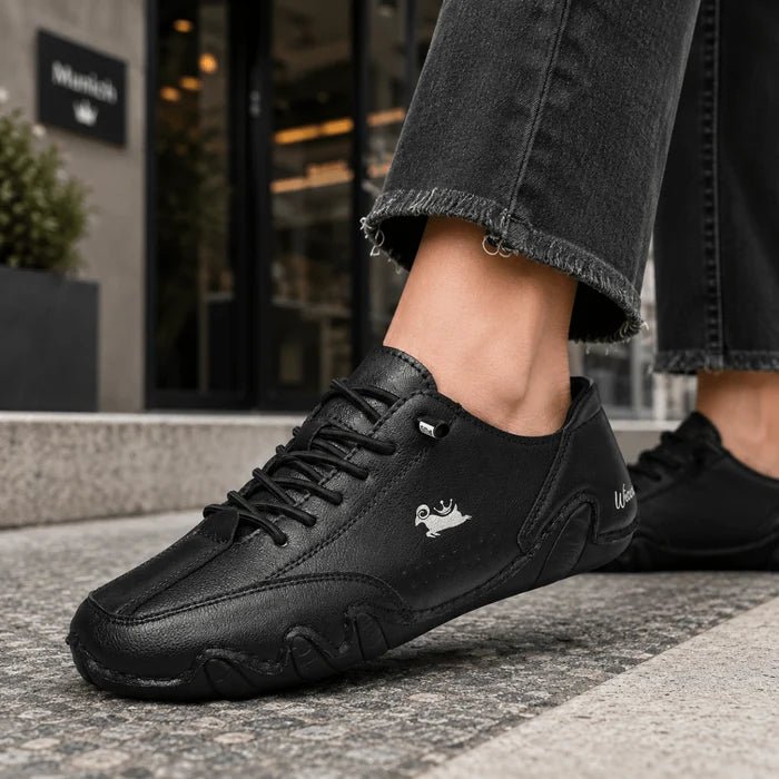 Selma – Ultra-bequemer Barfußschuhe aus Leder - Lene & Roth