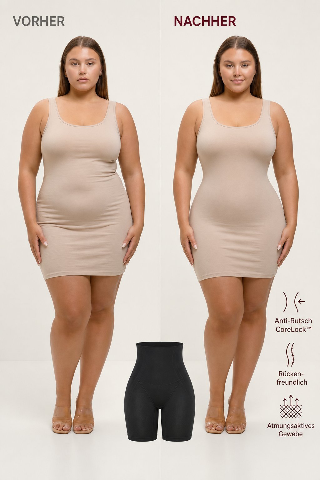 SOLÈNE - Formende Shapewear-Shorts - Lene & Roth