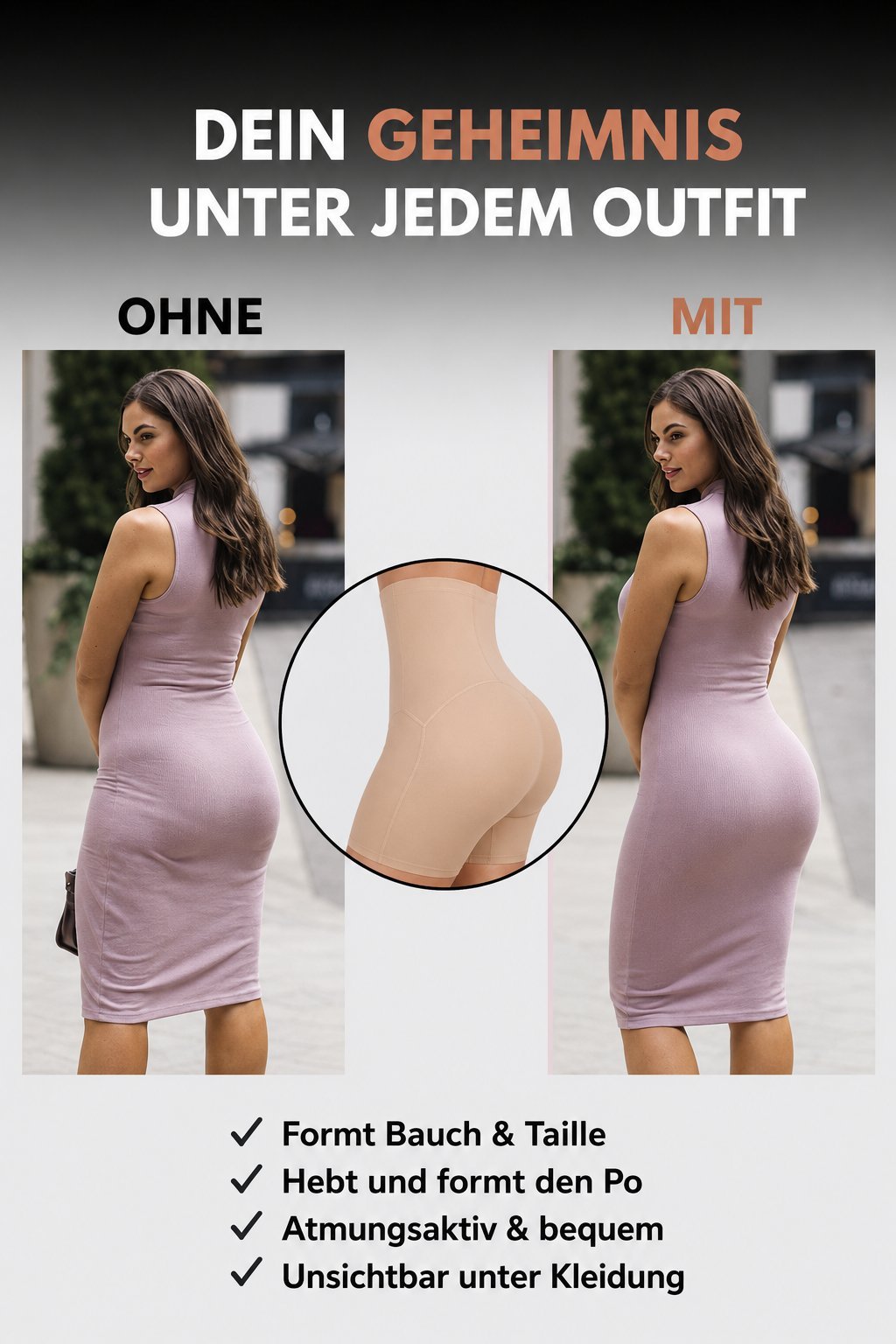SOLÈNE - Formende Shapewear-Shorts - Lene & Roth