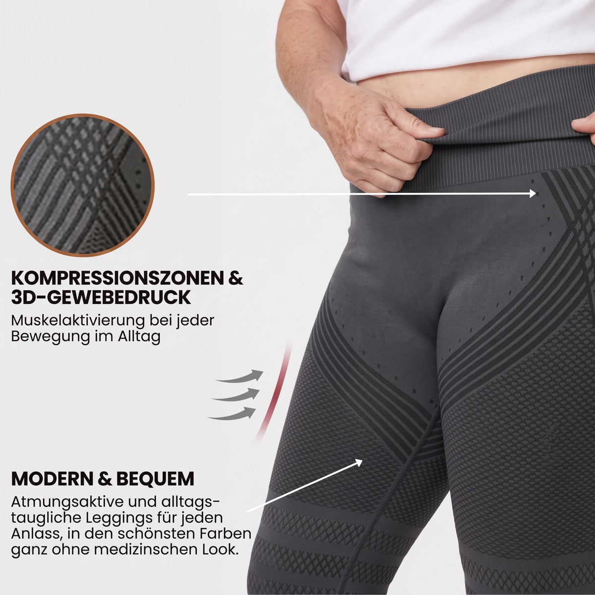 VELTRA | SmoothFit™ 3D - Kompressionsleggings - Lene & Roth