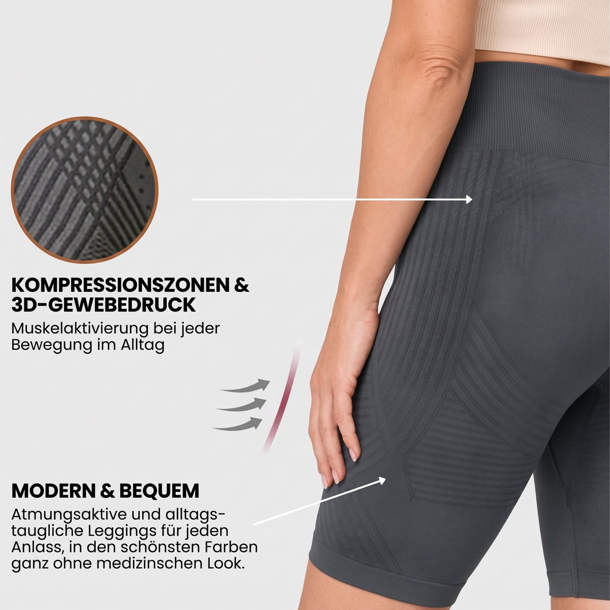 VELTRA SmoothFit™ 3D-Kompressionsshorts 2.0 - Lene & Roth