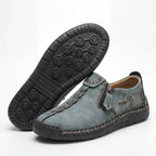 Vera™ – Hand-Stitched Slip-On Comfort Loafers | No-Bend Zipper, Wide Toe Box & All-Day Comfort - Lene & Roth