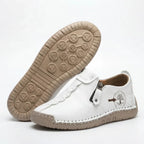 Vera™ – Hand-Stitched Slip-On Comfort Loafers | No-Bend Zipper, Wide Toe Box & All-Day Comfort - Lene & Roth